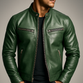 Men's Vintage Genuine Leather Jacket