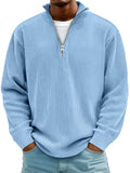Men's Relaxed Fit Half Zip Jumper