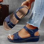 Women's Leather Orthopedic Sandals – Arch Support