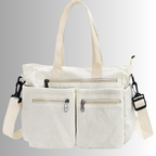 Women's Corduroy Shoulder Tote Bag