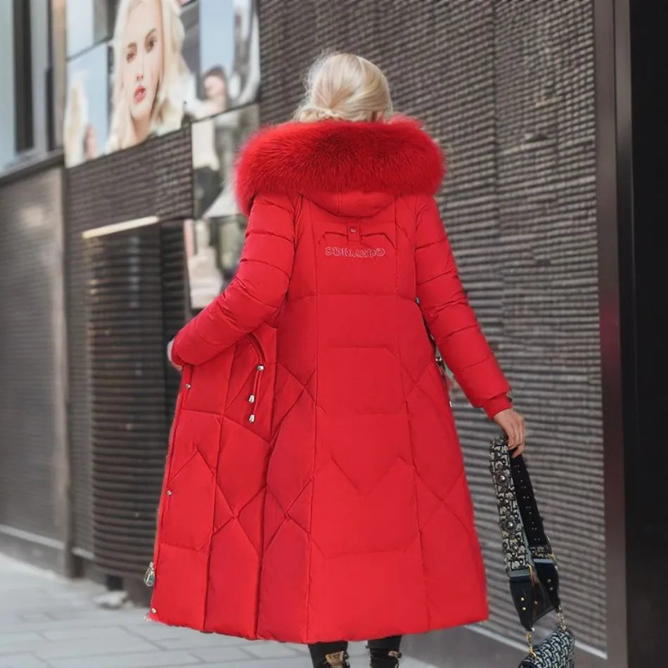 Charlotte | Luxe Quilted Puffer Long Coat