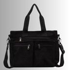 Women's Corduroy Shoulder Tote Bag