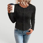 Women's Lightweight Open Knit Cardigan