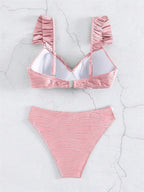 Women's Twist Front Bikini Set – Push-Up