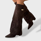 Women's Classic Suede Knee-High Boots