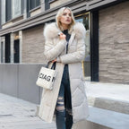 Charlotte | Luxe Quilted Puffer Long Coat