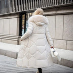Charlotte | Luxe Quilted Puffer Long Coat