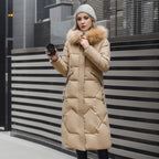 Charlotte | Luxe Quilted Puffer Long Coat
