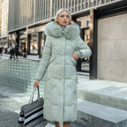 Charlotte | Luxe Quilted Puffer Long Coat
