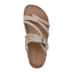 Women's Braided Cork Footbed Sandals