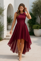Alexis High-Low Hem Dress – Wedding Guest, A-Line