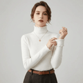 Olivia | Fleece Lined Ribbed High Neck Jumper