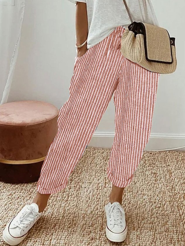 Helga | Breezy Relaxed Linen Trousers