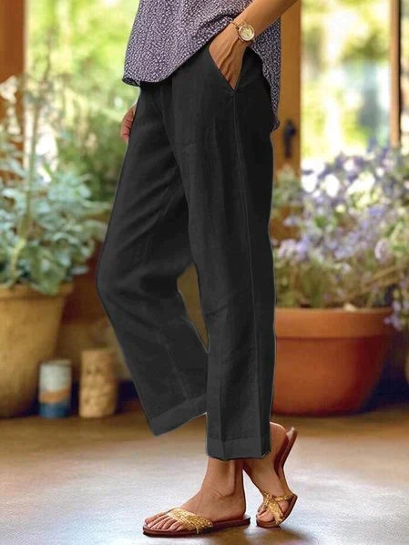 Olivia | Breezy Wide-Leg Linen Pants