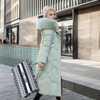 Charlotte | Luxe Quilted Puffer Long Coat