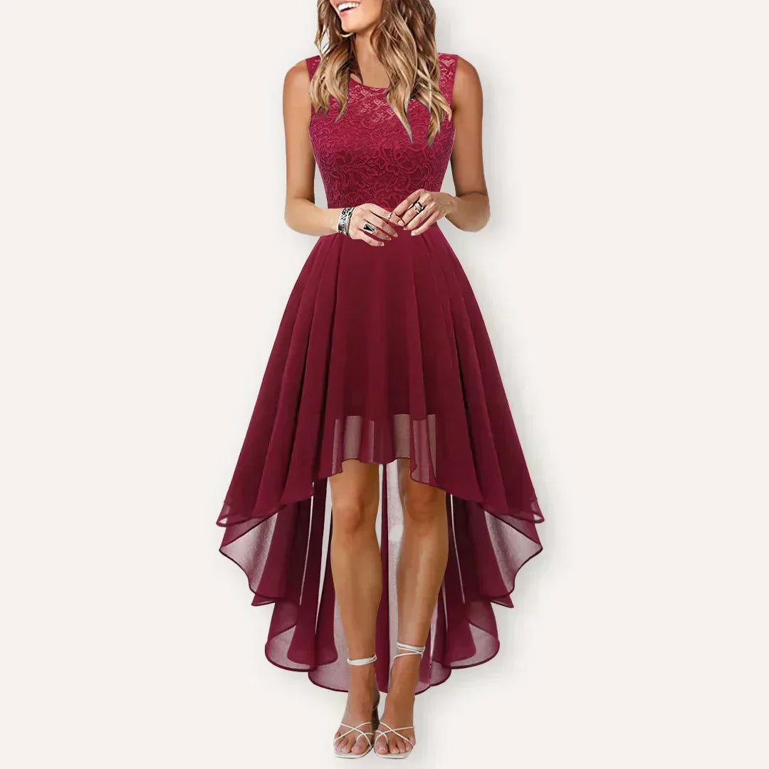 Alexis High-Low Hem Dress – Wedding Guest, A-Line