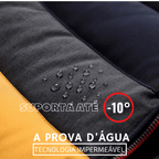 Men's Padded Winter Jacket – Removable Hood