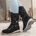 Isla | Lace-Up Thermal Snow Boots