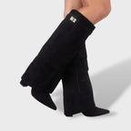 Women's Classic Suede Knee-High Boots