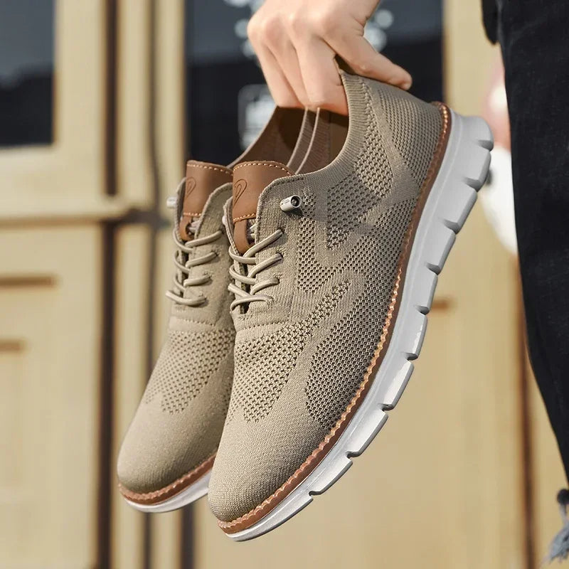 Men's Breathable Italian Leather Shoes