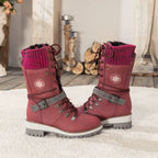Isla | Lace-Up Thermal Snow Boots