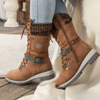 Isla | Lace-Up Thermal Snow Boots
