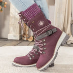 Isla | Lace-Up Thermal Snow Boots