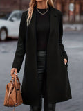 Women's Longline Open Front Overcoat