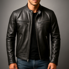 Men's Vintage Genuine Leather Jacket