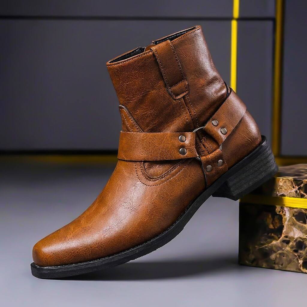 Men's Vintage Leather Boots