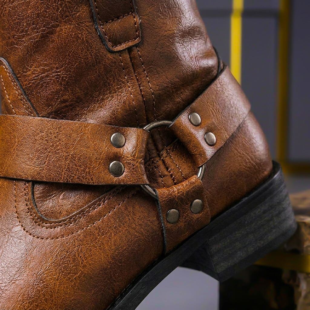 Men's Vintage Leather Boots