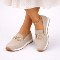 Women's Knit Orthopedic Loafers – Slip-On Comfort