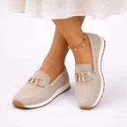 Women's Knit Orthopedic Loafers – Slip-On Comfort
