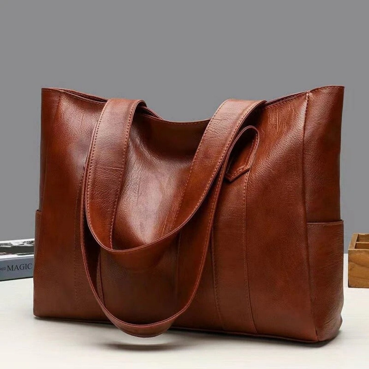 Vintage Leather Shoulder Bag