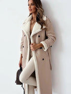 Isabella | Longline Winter Coat – Adjustable Cuffs