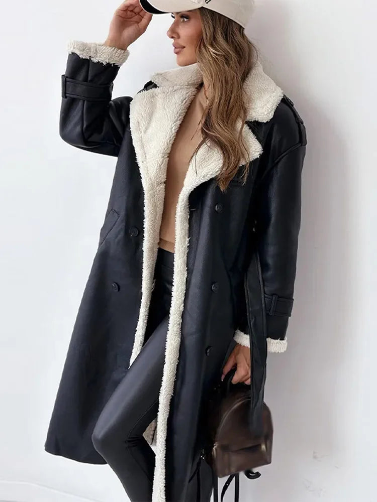 Isabella | Longline Winter Coat – Adjustable Cuffs