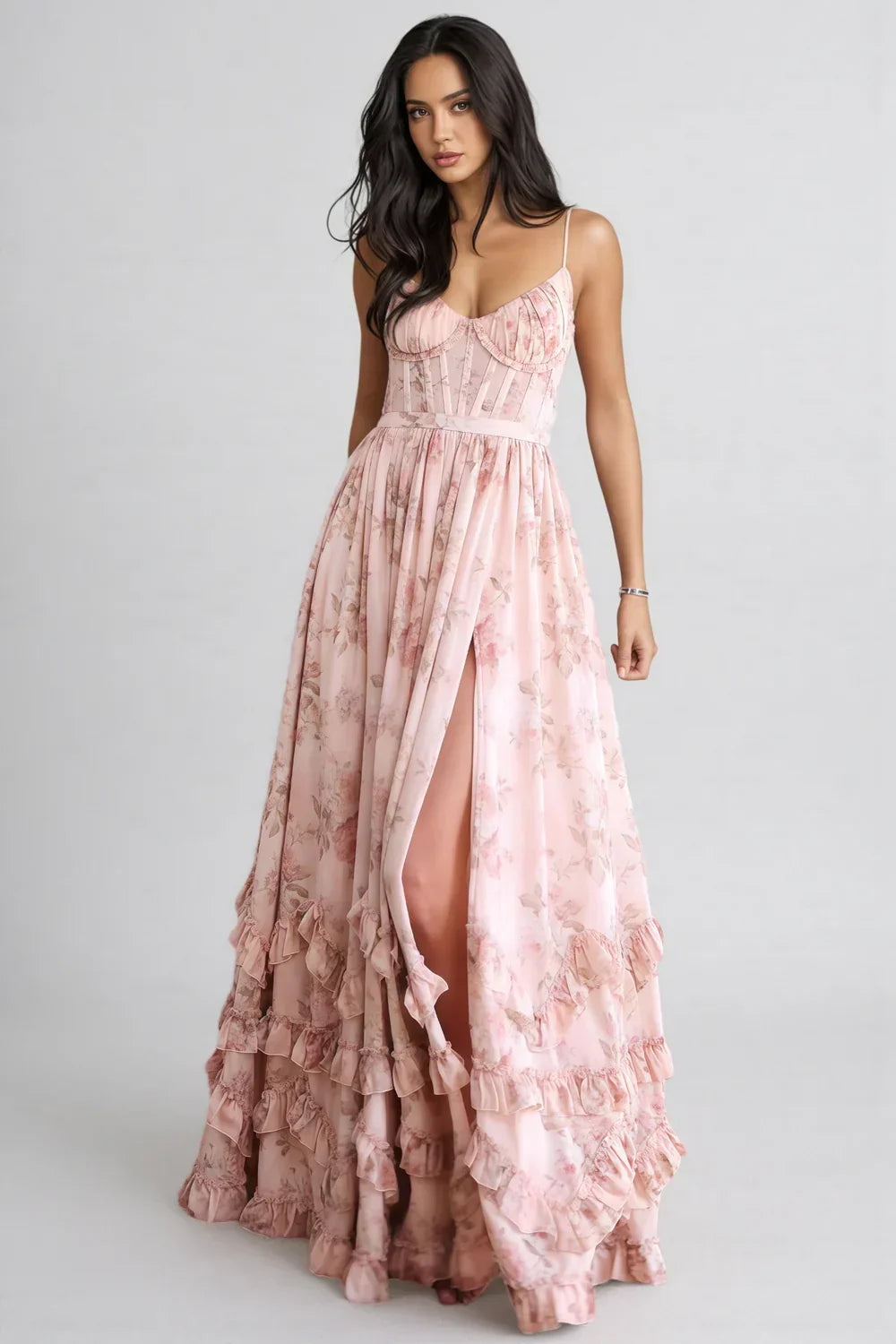 Women's Ruffle A-Line Dress
