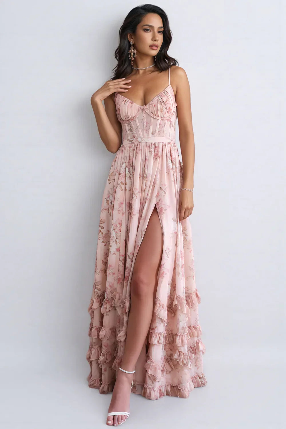 Women's Ruffle A-Line Dress