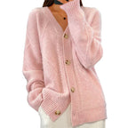 Grace | Cashmere Button Front Cardigan
