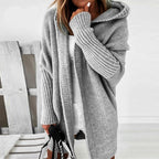 Freya | Cozy Hooded Oversized Cardigan