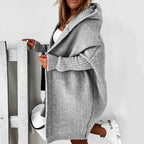 Freya | Cozy Hooded Oversized Cardigan