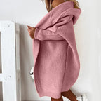 Freya | Cozy Hooded Oversized Cardigan