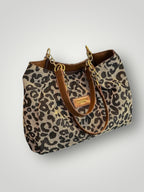 Olivia | Leopard Print Tote Bag