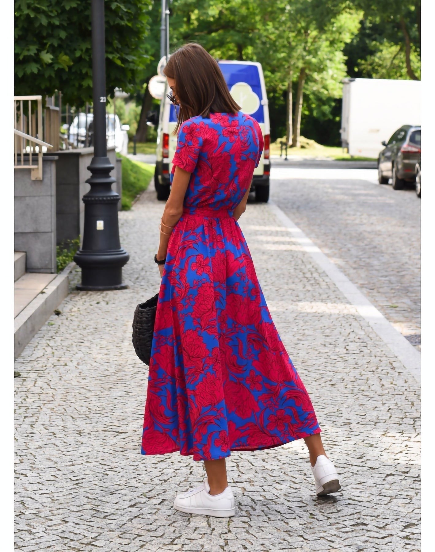 Anna - Dress with Floral Print Spring/Summer