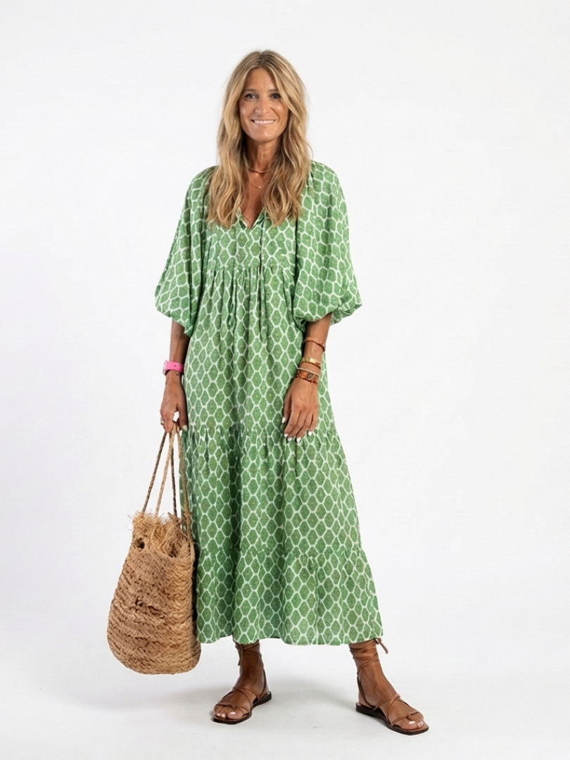 Cynthia | Tiered Flow Dress