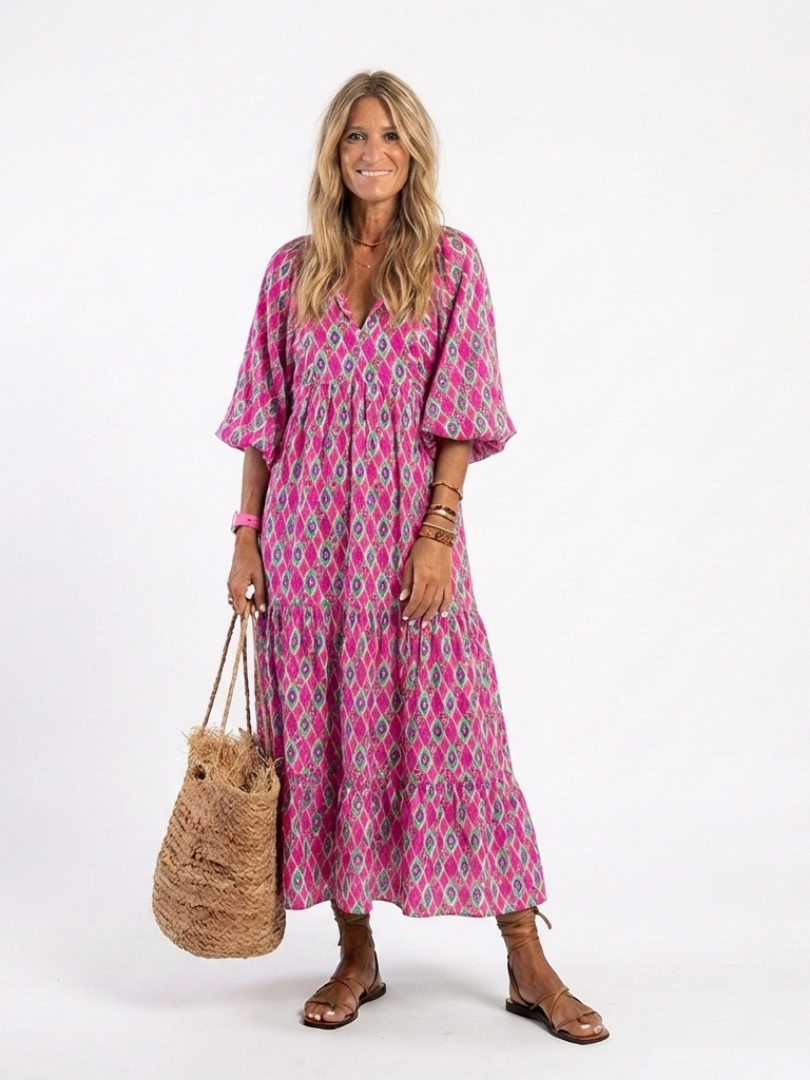 Cynthia | Tiered Flow Dress