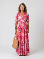 Aubrey | Flutter Sleeve Flow Dress