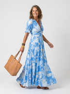 Aubrey | Flutter Sleeve Flow Dress