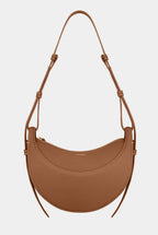 Women's Leather Hand Bag – Half Moon Design