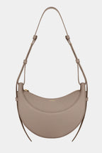 Women's Leather Hand Bag – Half Moon Design